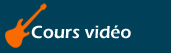 cours de guitare vidéo